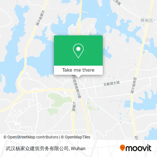 武汉杨家众建筑劳务有限公司 map