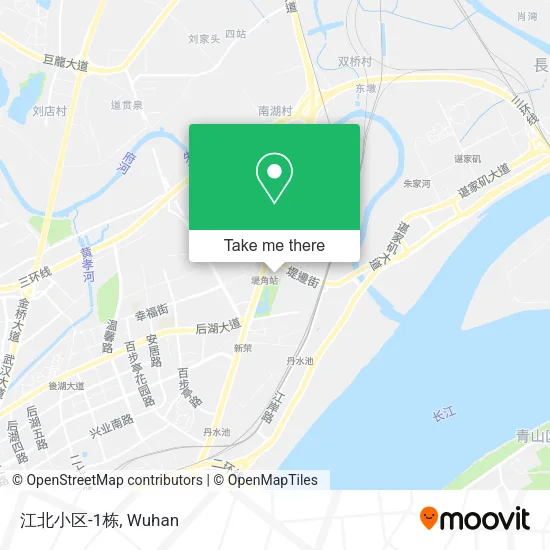 江北小区-1栋 map