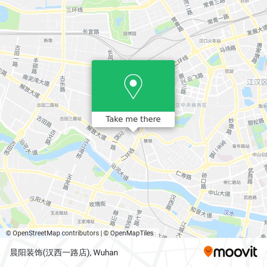 晨阳装饰(汉西一路店) map