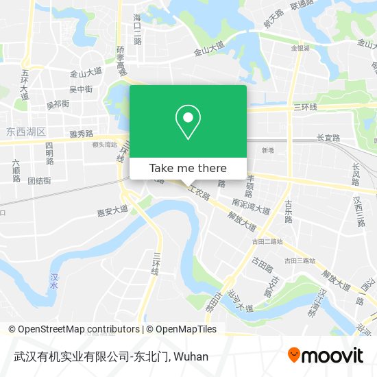 武汉有机实业有限公司-东北门 map