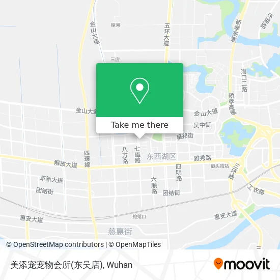 美添宠宠物会所(东吴店) map