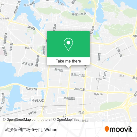 武汉保利广场-5号门 map