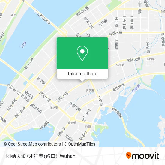 团结大道/才汇巷(路口) map