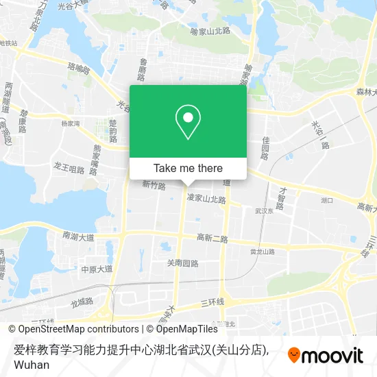 爱梓教育学习能力提升中心湖北省武汉(关山分店) map