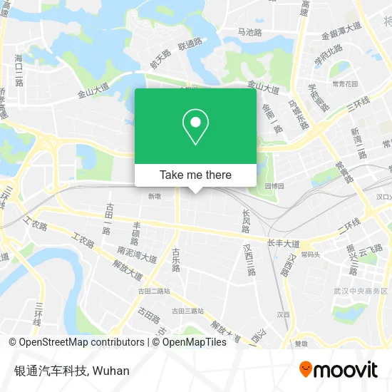 银通汽车科技 map