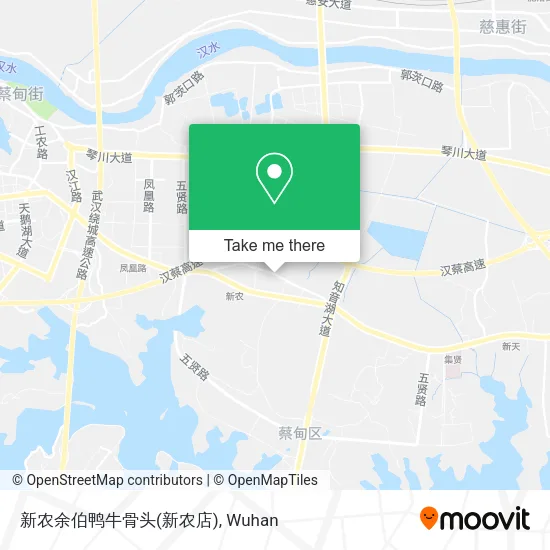 新农余伯鸭牛骨头(新农店) map
