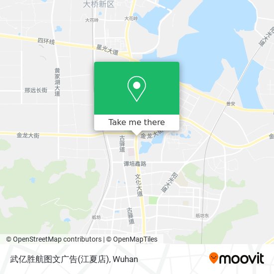 武亿胜航图文广告(江夏店) map