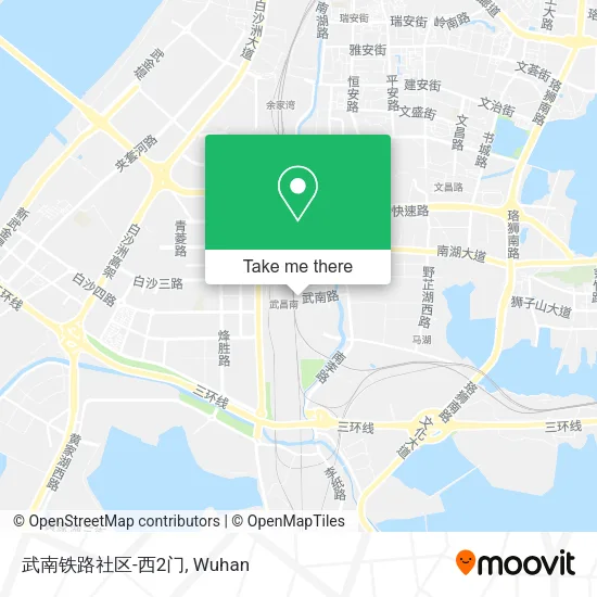 武南铁路社区-西2门 map