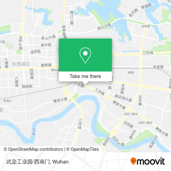 武染工业园-西南门 map