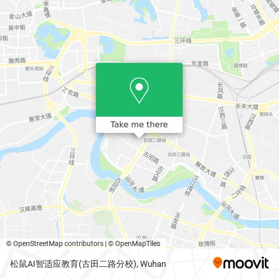 松鼠AI智适应教育(古田二路分校) map