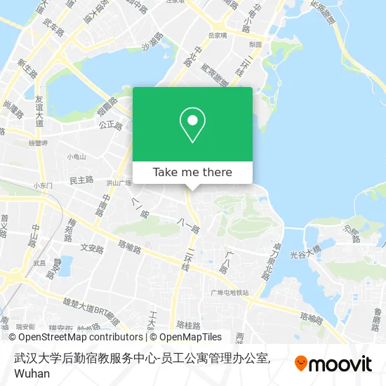 武汉大学后勤宿教服务中心-员工公寓管理办公室 map