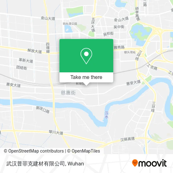 武汉普菲克建材有限公司 map
