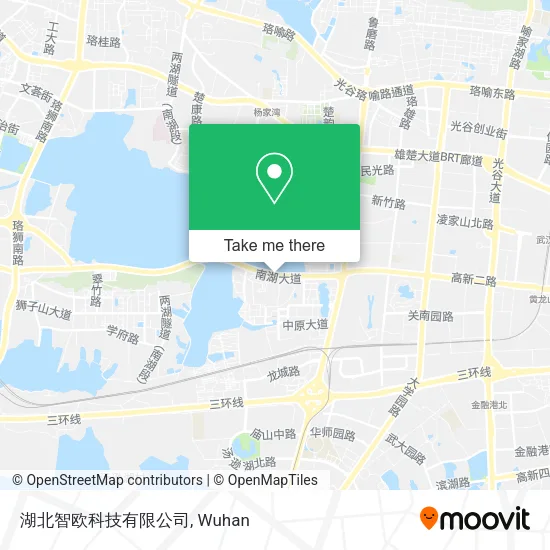 湖北智欧科技有限公司 map
