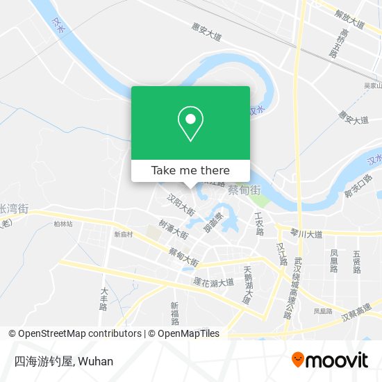 四海游钓屋 map