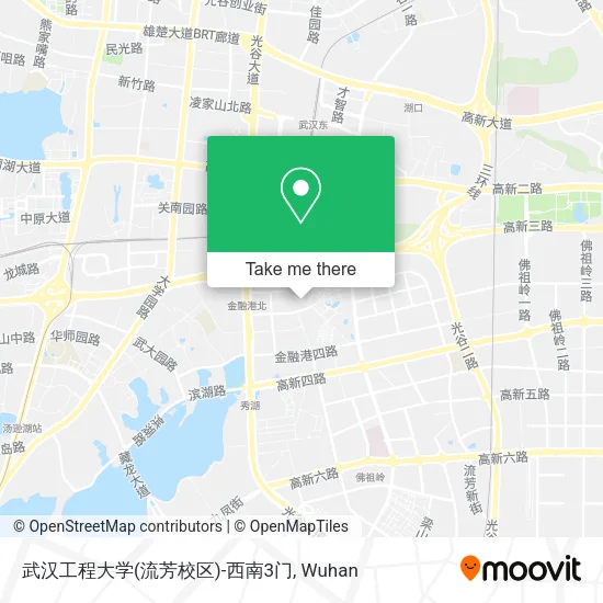 武汉工程大学(流芳校区)-西南3门 map