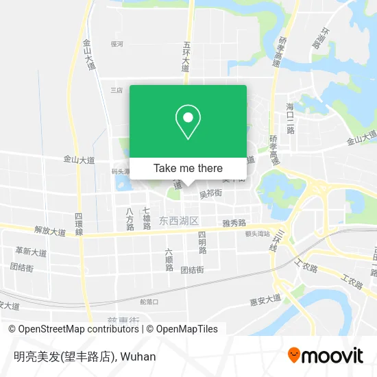 明亮美发(望丰路店) map