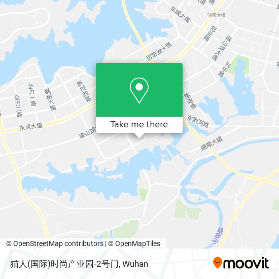 猫人(国际)时尚产业园-2号门 map