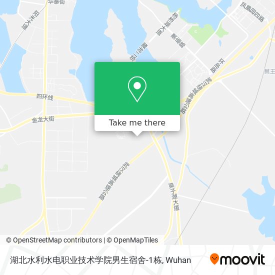 湖北水利水电职业技术学院男生宿舍-1栋 map