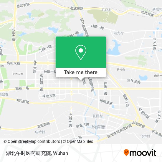 湖北午时医药研究院 map