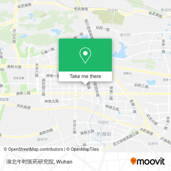 湖北午时医药研究院 map