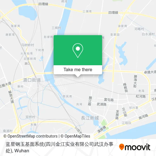 蓝星钢玉基面系统(四川金江实业有限公司武汉办事处) map