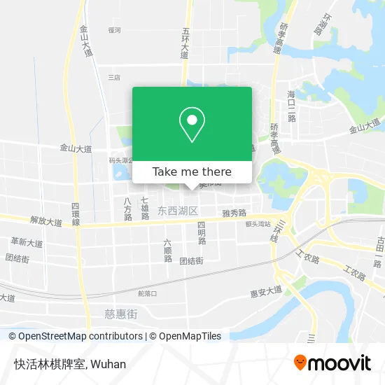 快活林棋牌室 map