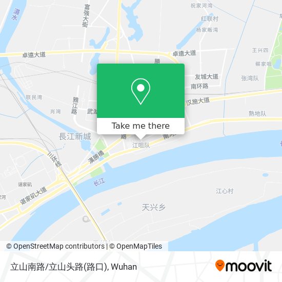 How to get to 立山南路/立山头路(路口) in 黄陂区by Bus or Metro?