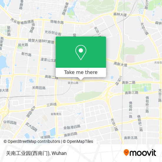 关南工业园(西南门) map