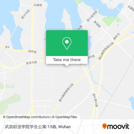 武昌职业学院学生公寓-15栋 map