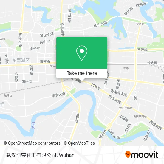 武汉恒荣化工有限公司 map