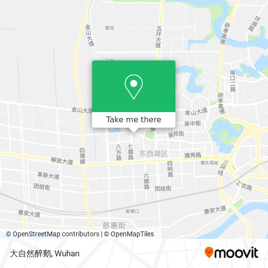 大自然醉鹅 map
