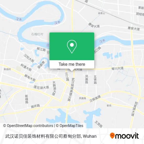 武汉诺贝佳装饰材料有限公司蔡甸分部 map