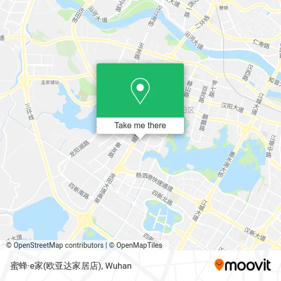 蜜蜂·e家(欧亚达家居店) map