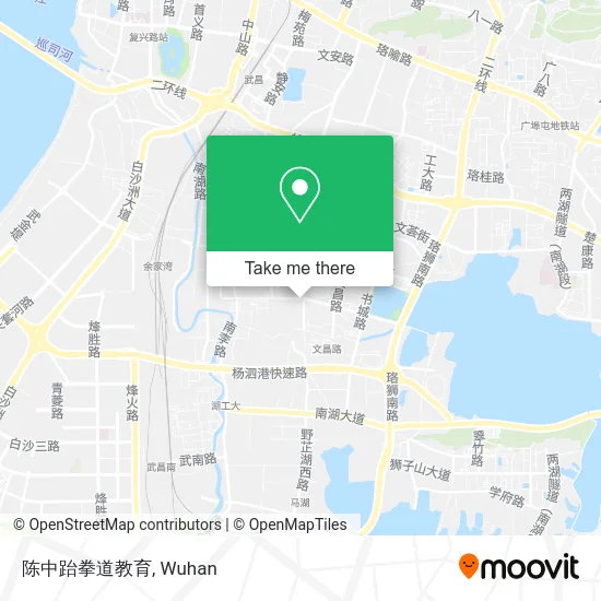 陈中跆拳道教育 map