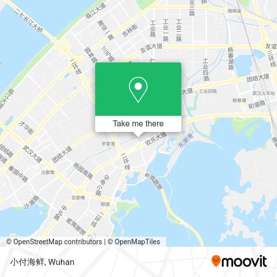 小付海鲜 map