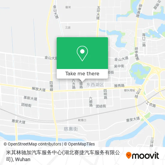 米其林驰加汽车服务中心(湖北赛捷汽车服务有限公司) map