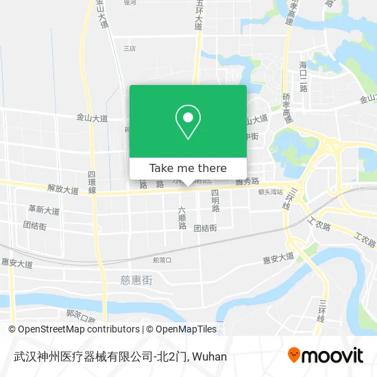 武汉神州医疗器械有限公司-北2门 map
