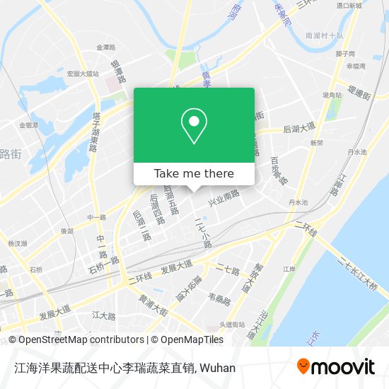 江海洋果蔬配送中心李瑞蔬菜直销 map