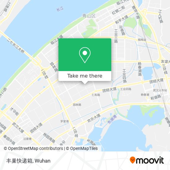 丰巢快递箱 map
