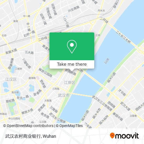 武汉农村商业银行 map