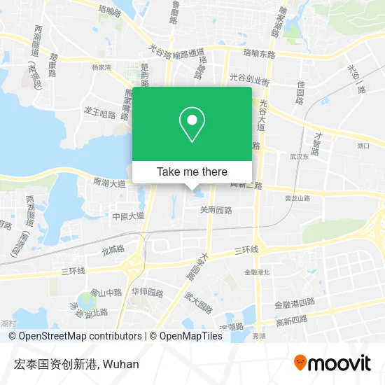 宏泰国资创新港 map