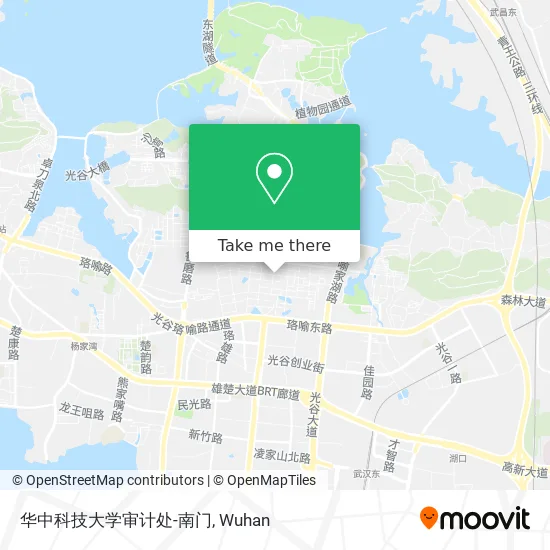 华中科技大学审计处-南门 map