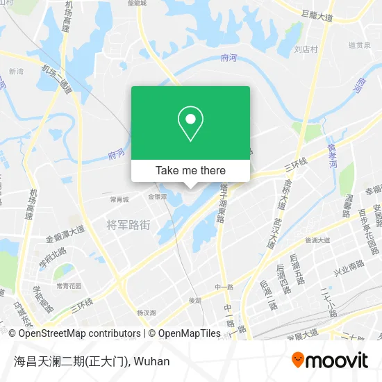海昌天澜二期(正大门) map