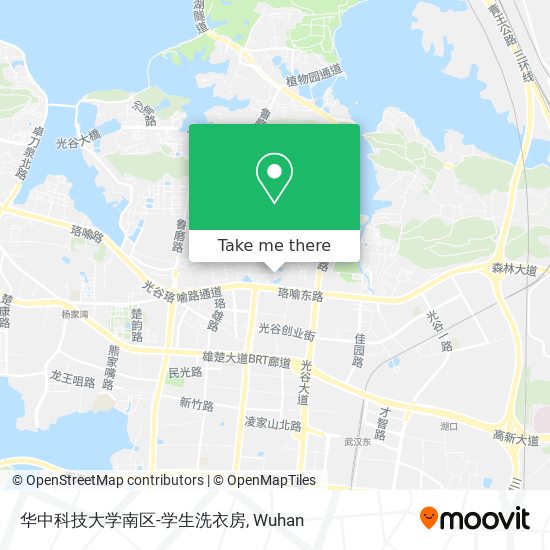 华中科技大学南区-学生洗衣房 map