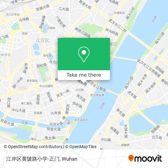江岸区黄陂路小学-正门 map