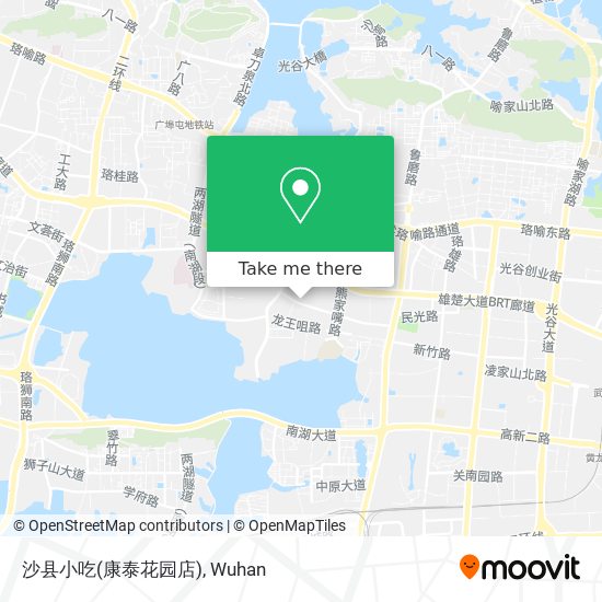 沙县小吃(康泰花园店) map