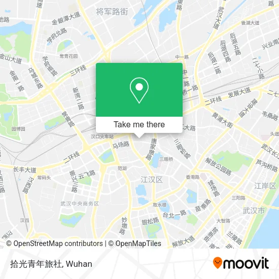 拾光青年旅社 map