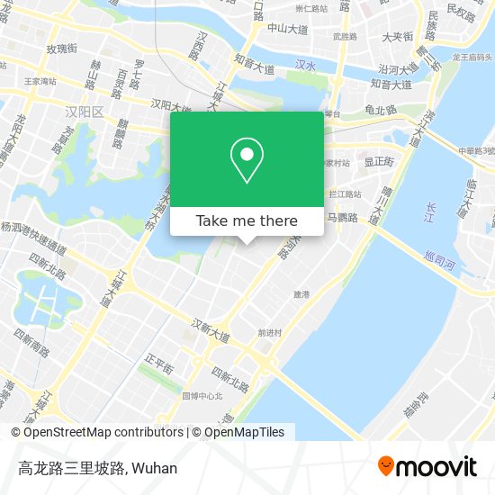 高龙路三里坡路 map