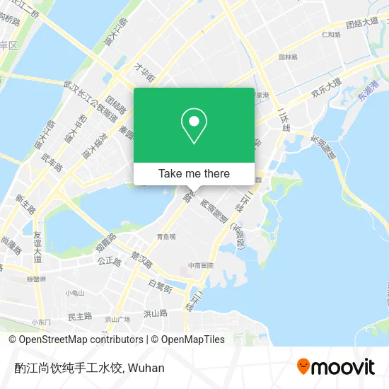 酌江尚饮纯手工水饺 map