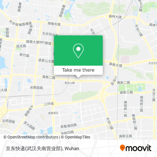 京东快递(武汉关南营业部) map